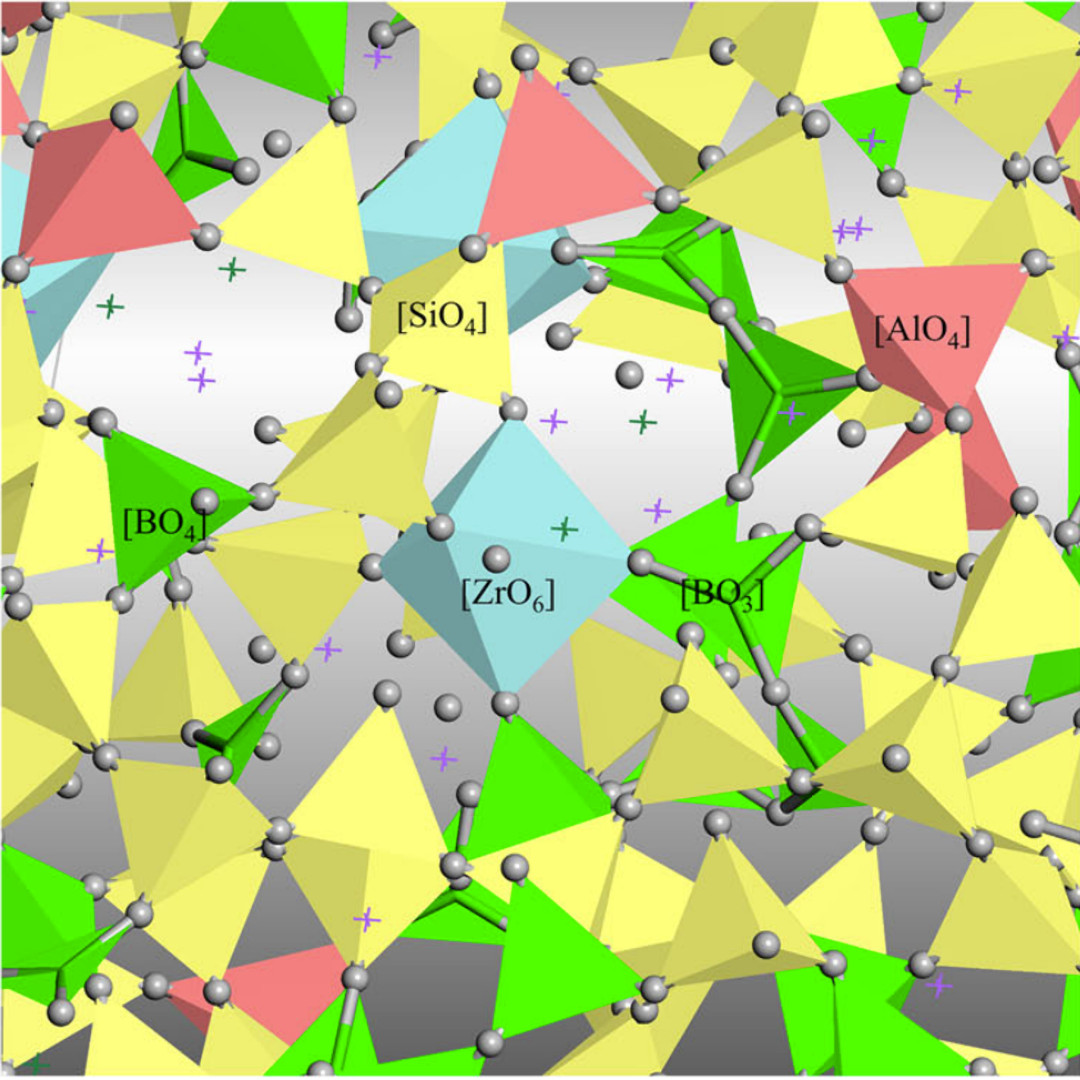 Zr Glaze Structure