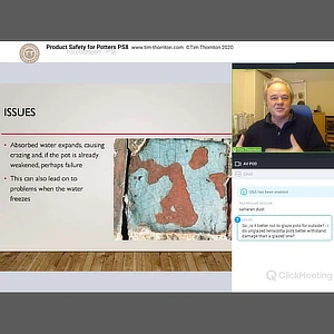Image of giving a course